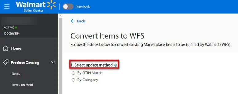 How to Convert Seller-Fulfilled Items to Walmart Fulfillment Services (WFS)? Image 6