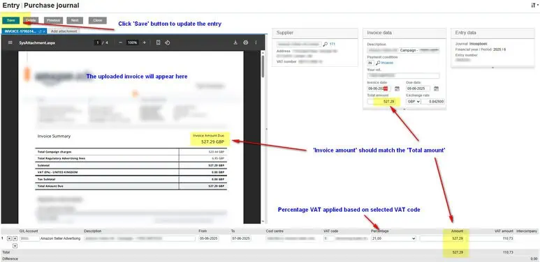 How to Create Financial Journal Entries on Exact Online?