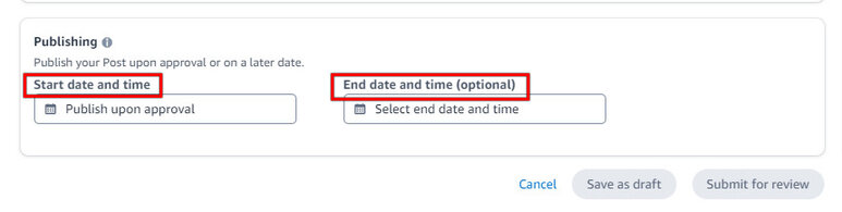 How To Harness Amazon Posts For E-Commerce Success 11 Start Date