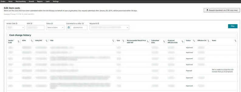 How to Increase Cost Price with Amazon? Image 9