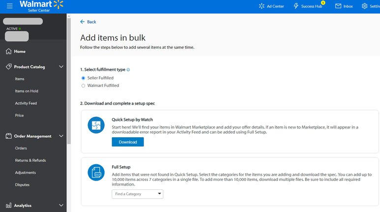 How to list your products in bulk on Walmart? Image 5