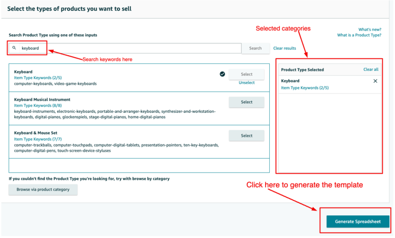 How to map product categories in the Amazon VSSC Template to enhance your sales? Image 2