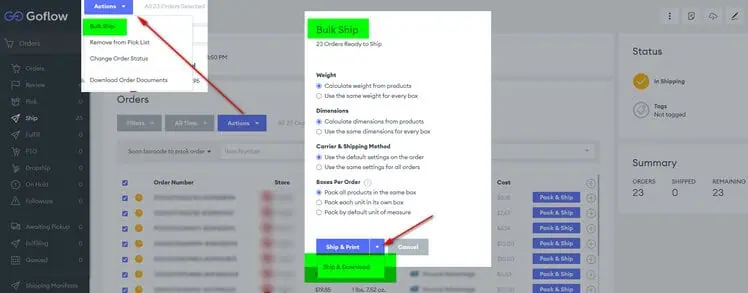 How to Process Orders Using Goflow? A Step-by-Step Guide for E-Commerce Sellers