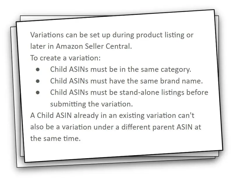 How to Set Up Product Variations on Amazon Seller Central? Image 1