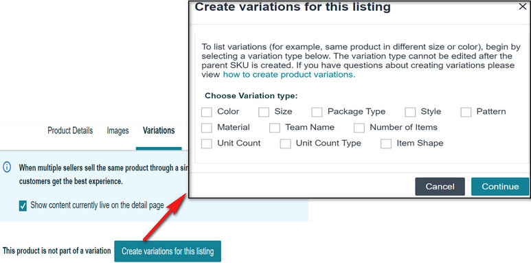 How to Set Up Product Variations on Amazon Seller Central? Image 6