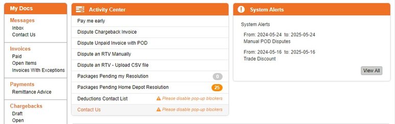 How to submit POD Dispute on ‘The Home Depot’? Image 2