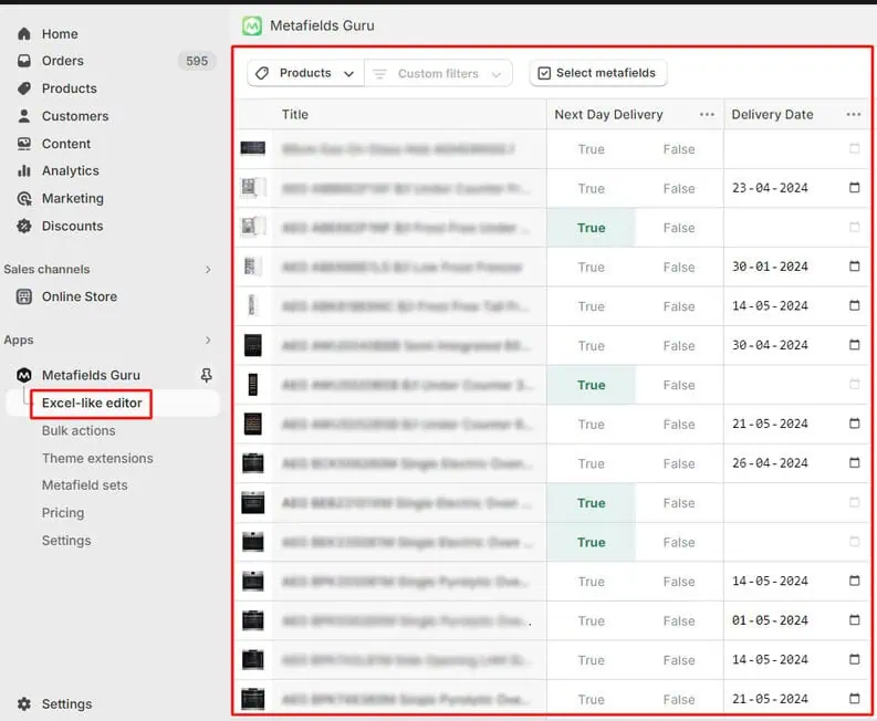 How To Update Product Metafields In Bulk Using Metafields Guru App In Shopify? Image 3