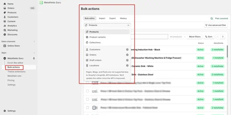 How To Update Product Metafields In Bulk Using Metafields Guru App In Shopify? Image 4