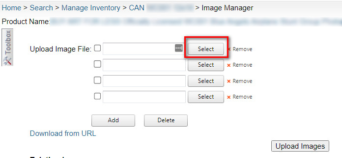 How to upload images on Sellercloud? Manual Uploading 3