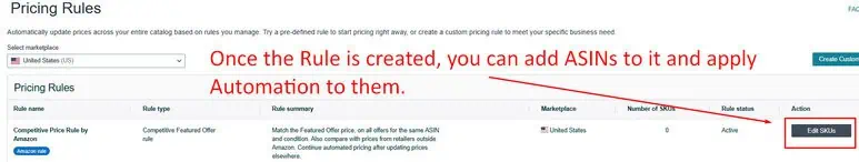 How to use Automate Pricing Feature on Amazon Seller Central?