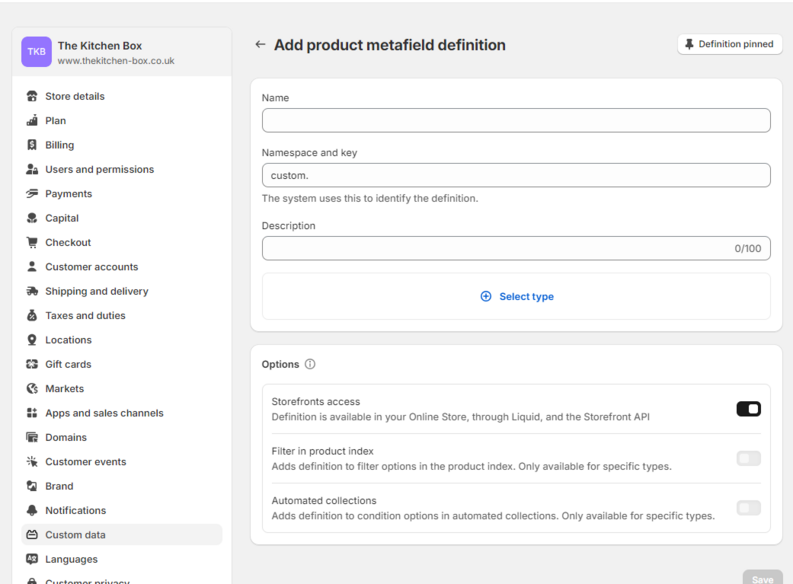 What are Metafields in Shopify? Image 5